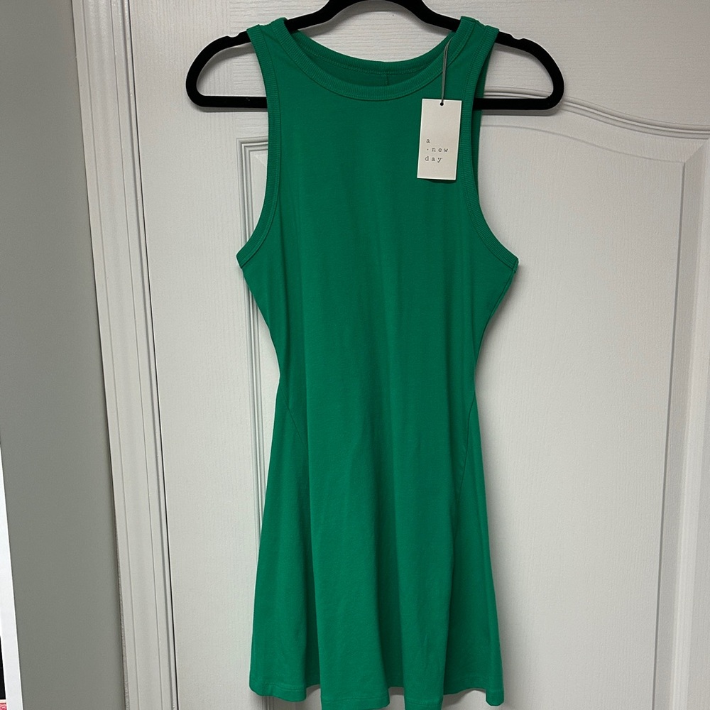 Target Green Mini Dress